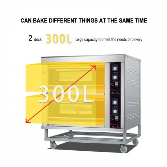 Computer Board Gas Oven for Professional Baking Bakery Oven 0-400 ° C